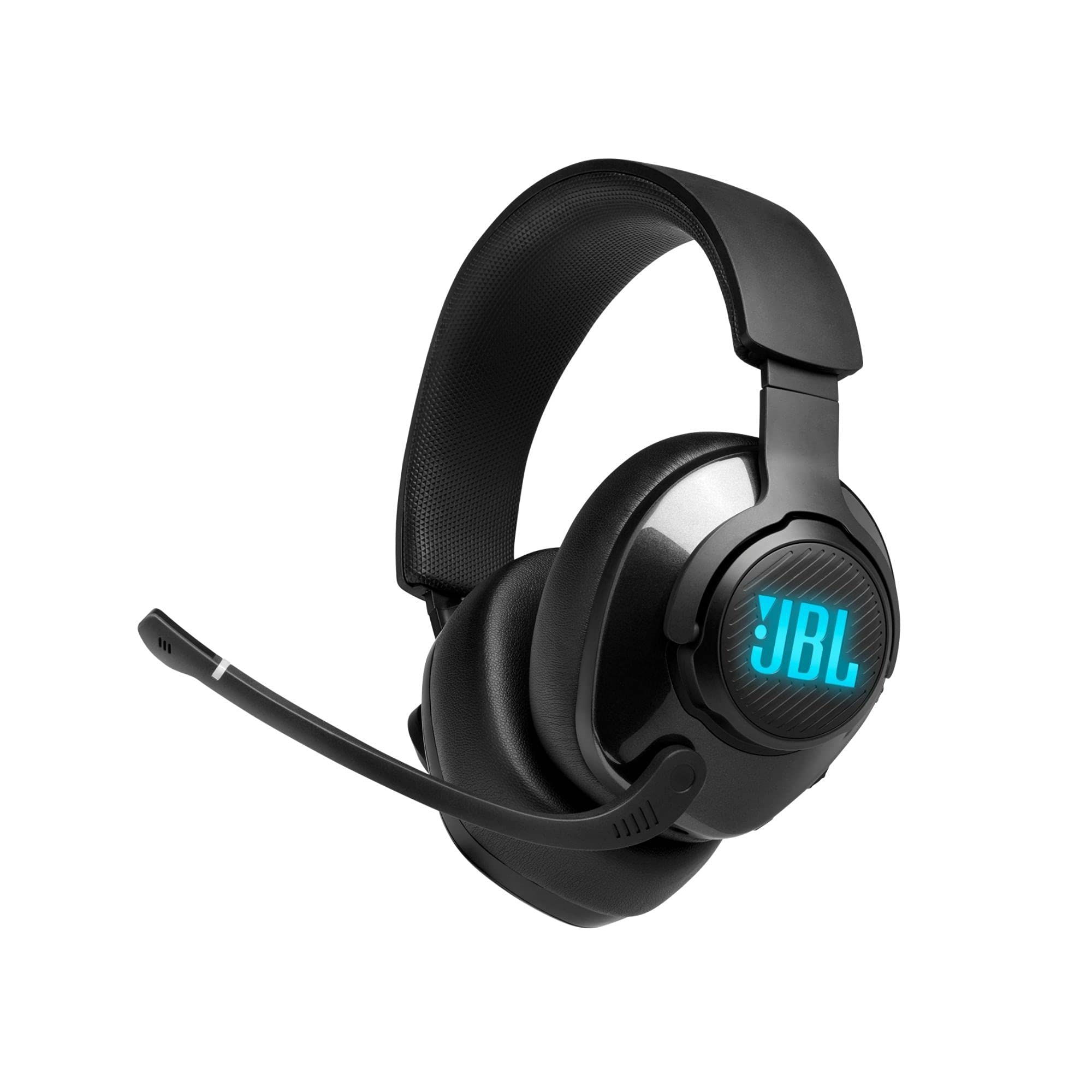 JBL Quantum 400 - Wired Over-Ear Gaming Headphones with USB and Game-Chat Balance Dial - Black