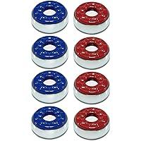 Indoor Shuffleboard Pucks - Set of 8 - Home Games Dia 2-1/8” 53mm