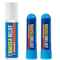 Basic Vigor Nausea Inhaler and Roll-On Bundle