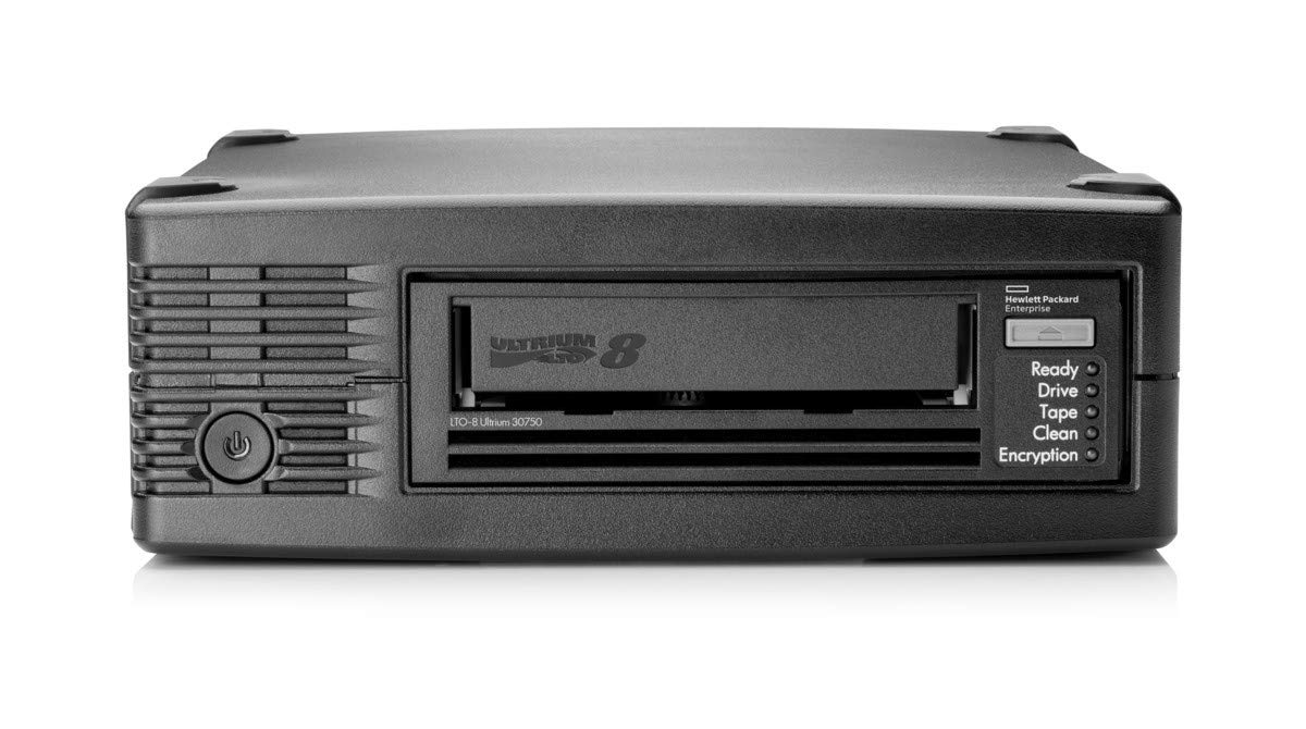Hewlett Packard Enterprise BC023A HPE LTO-8 Ultrium 30750 External Tape Drive