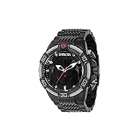 Invicta Men's Star Wars 50mm Stainless Steel Quartz Watch, Black (Model: 41372)