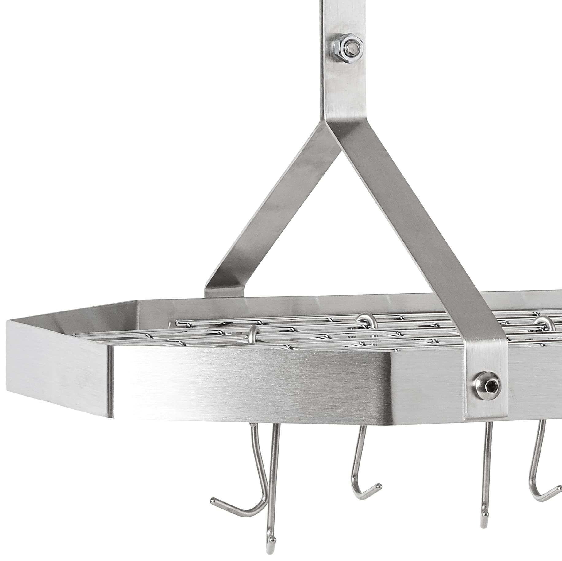 Cuisinart Octagonal Hanging Cookware Rack,Stainless steel
