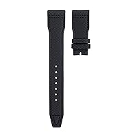 20mm 21mm 22mm Nylon Canvas Leather Watchband For IWC SPITFIRE MARK 18 Portugieser Portofino TOP GUN Pilot IW3777 Wristband