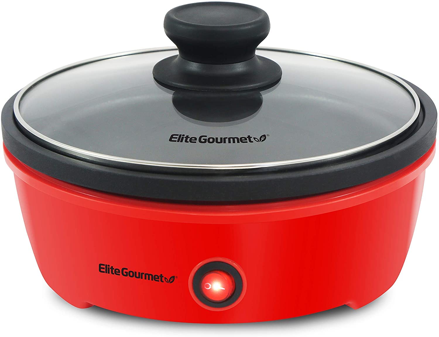 Elite Gourmet 12 / 7.5Qt Nonstick Electric Skillet With Glass Lid