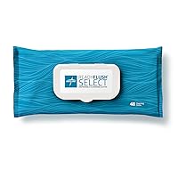 ReadyFlush Select Dispersible Cleansing Cloths, Fragrance-Free, 1 Pack - Premoistened with Gentle, Hygienic, and Eco-Friendly Personal Care Solution