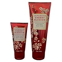 Bath & Body Works One for home & One for Travel – ULTRA SHEA Body Cream Set – Japanese Cherry Blossom
