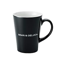Dean & Deluca Latte Mug S Black 240ml Mug Microwave Safe Dishwasher Safe Tableware Coffee New Life 10.5 x 8 x 6cm