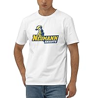 Neumann University T-Shirt Men's Classic Basic Homecoming Basic Spring Short Sleeve Tops