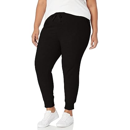 Amazon Essentials Women's French Terry Fleece Jogger Sweatpant (Available in Plus Size)