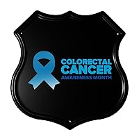 Colon Cancer Awareness Metal Sign Decor Metal Novelty Sign For Home Street Yard Bars Restaurants Store Pubs Wall Decor Metal Painting Sign