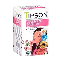 Tipson Organic Collagen Booster Beauty Tea 25 enveloped tea bag