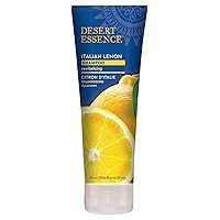 Italian Lemon Shampoo & Conditioner Bundle - 8 Fl Ounce - Revitalizing - Aloe Vera - Vitamin B5 - Adds Volume, Shine & Strength - Hair Detangler