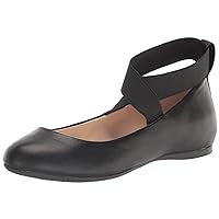 Jessica Simpson Mandayss Women's Pull-On Criss-Cross Ankle Ballet Flats Shoes