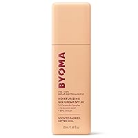 BYOMA Gel Cream SPF 30 - Barrier Repair Cream/Gel Face Lotion with Broad Spectrum Sunscreen - Ceramide SPF Face Moisturizer for Dry Skin - Alcohol Free, Oil Free Face Moisturizer - 1.69 fl. Oz