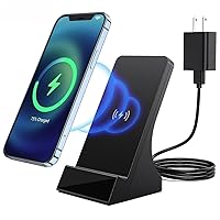 for iPhone Wireless Charger with Hidden Spy Camera Remote App Alarm Motion Detection Night Vision Security for Home and Office