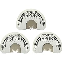Ghost Spur Turkey Call Combo Pack White Includes 3 Diaphragm Mouth Calls