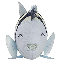 Just Play Disney The Little Mermaid Flounder Small Plush Stuffed Animal, Fish, Officially Licensed Kids Toys for Ages 3 Up, Basket Stuffers and Small Gifts