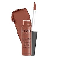 NYX PROFESSIONAL MAKEUP Soft Matte Lip Cream, Lightweight Liquid Lipstick - Leon (Honey Brown)
