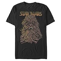 STAR WARS Han Solo String Chewie Men's Tops Short Sleeve Tee Shirt