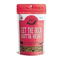 Soft & Chewy Cranberry & Duck Treats for Dogs & Cats (6.17 oz, Pack of 1) - Duck Dog Treats & Cat Treats - Natural Dog Treats, Grain Free