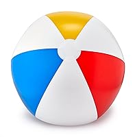 Swimline Beach Balls for Kids Toddlers and Adults Up to 24 36 Inch Large Sizes Easy Fun Design Classic Rainbow Emoji for Pool Beach Lake Volleyball Inflatable Toys Outdoor Games Summer Water Party