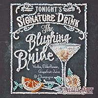 450 Blushing bride cocktail Abris Art Art canvas 15x cm