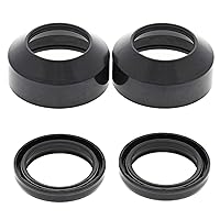 All Balls Racing 56-181 Fork and Dust Seal Kit Compatible with/Replacement For Suzuki GS 1000 1978-1979, GS 1000 E 1978-1980, GS 1000 G 1980-1981, GS 1000 GL 1980-1981, GS 1000 L 1979