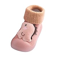 Boy Indoor Outdoor Slipper Knit Toddler Socks Shoes Girls Slipper Boys Baby Sole Kids Warm Toddler Shoes