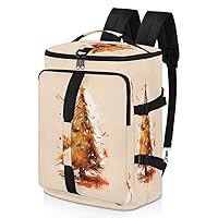 Christmas Tree Snow Colorful (3) Gym Duffle Bag for Traveling Sports Tote Gym Bag with Shoes Compartment Water-resistant Workout Bag Weekender Bag Backpack for Men Women