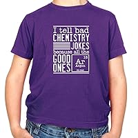 I Tell Bad Chemistry Jokes Funny - Childrens/Kids Crewneck T-Shirt