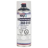 Spray max 3680101 1k Trim Paint Gloss Black