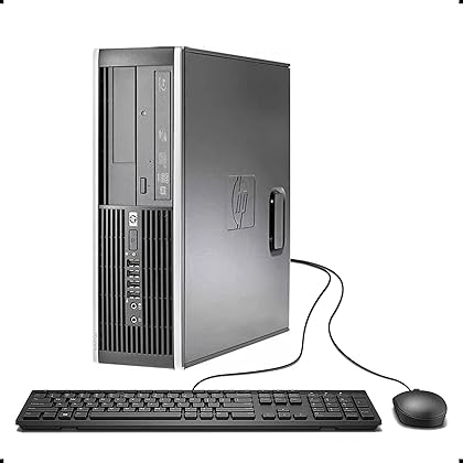 HP 8100 Desktop Computer Intel i5 3.2GHz Processor 8GB Memory 1TB HDD Genuine Windows 10 Professional (Renewed)
