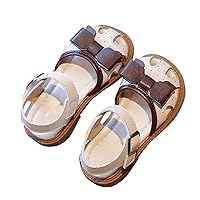 Unisex Kids Summer Sandals Crystals Fancy Dress Shoes Summer Holiday Beach Shoes Size 94 Shoes for Little Girls Adjustable Walking Shoes Junior Kid Sizes Sandal