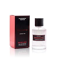 Eye Of Love ROMANTIC Deluxe Pheromone Parfum for Men - Exudes Sophistication and Magnetism- Feel the Boost of Confidence - For Day and Night - 50ml