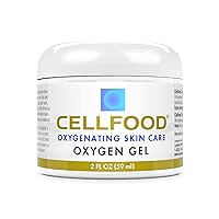 Oxygen Gel, 2 fl oz - Nutrient Rich - Provides Moisture & Protection, Decreases Appearance of Fine Lines - Aloe Vera, Lavender Blossom Extract, Cellfood & Glycerine - Hypoallergenic, Non-GMO