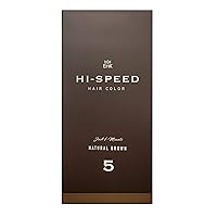 1 Minute_Hi Speed Squid Ink Hair Color #5 Natural Brown