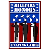 Military Honors Playing Cards - Support The Troops Themed Cards, Army-Navy-Air Force-Marines