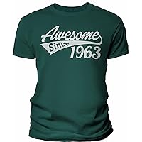 61st Birthday Gift Shirt for Men - Awesome Since 1963-61st Birthday Gift