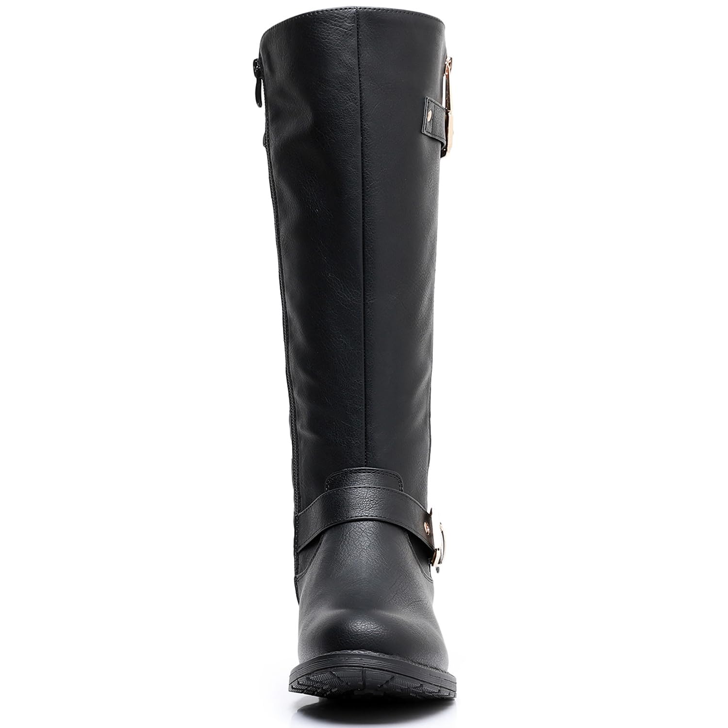GLOBALWIN Women's Quilted Knee-High Fashion Boots