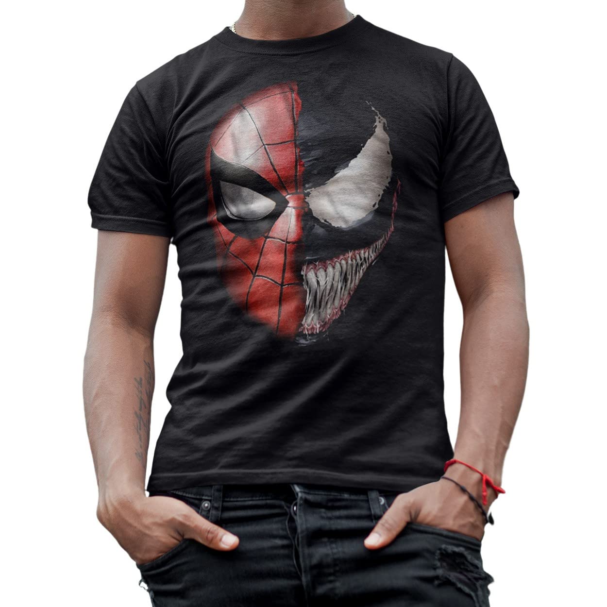 Mua Marvel Spiderman Venom Spidey Faces T-Shirt for Adults trên Amazon Mỹ  chính hãng 2023 | Fado