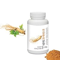 [Medicinal Herbal Powder] Prince Natural Ginseng Root Extract Powder 프린스 인삼 추출물 분말, 4.6oz / 130g (Ginseng Root Extract/인삼 추출물)
