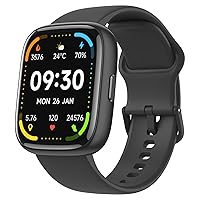 Smart Watch for Men Women,Alexa Built-in Smartwatch(Answer/Make Calls),1.83