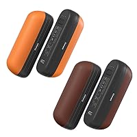 OCOOPA Hand Warmers Rechargeable 4 Pack, UT2s Mini Electric Handwarmers, Split USB-C, Reusable with 3 Heat Levels and Memory Function,Portable Pocket Heater, Tech Gift for Women