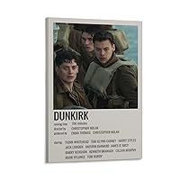 Dunkirk Movie Poster Poster Decorative Painting Canvas Wall Art Living Room Posters Bedroom Painting 08x12inch(20x30cm)