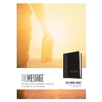 The Message Slimline (Leather-Look, Charcoal/Black): The Bible in Contemporary Language The Message Slimline (Leather-Look, Charcoal/Black): The Bible in Contemporary Language Leather Bound Imitation Leather