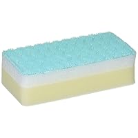 Aisen Kitchen Sponge White Product Size: Width 6.5 x Depth 3.5 x Height 16.5cm Trepica Kitchen Sponge KT301 Product Size: Width 6.5 x Depth 3.5 x Height 16.5cm KT301
