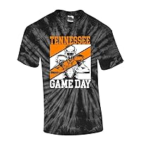 Mens Tennessee Tshirt Tennessee Game Day Football Sports TN Team Color Orange Short Sleeve T-Shirt Graphic Tee