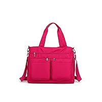 NOTAG Nylon Tote Handbags Lightweight Tote Shoulder Bag Waterproof Large Tote Travel Bag