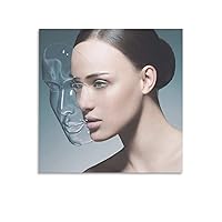 Posters Skin Care Spa Beauty Salon Facial Massage Modern Aesthetics Poster Medical Poster Canvas Art Poster Picture Modern Office Family Bedroom Living Room Decorative Gift Wall Decor 12x12inch(30x