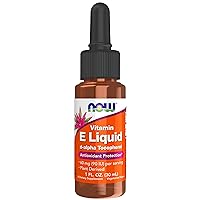 Supplements, Natural Vitamin E Liquid (D-Alpha Tocopherol), Antioxidant Protection*, 1-Ounce